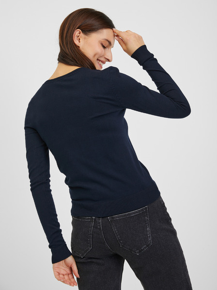 Orsay Тъмносиня дамска жилетка ORSAY