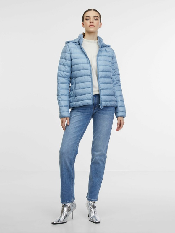 Orsay Синьо дамско ватирано яке ORSAY