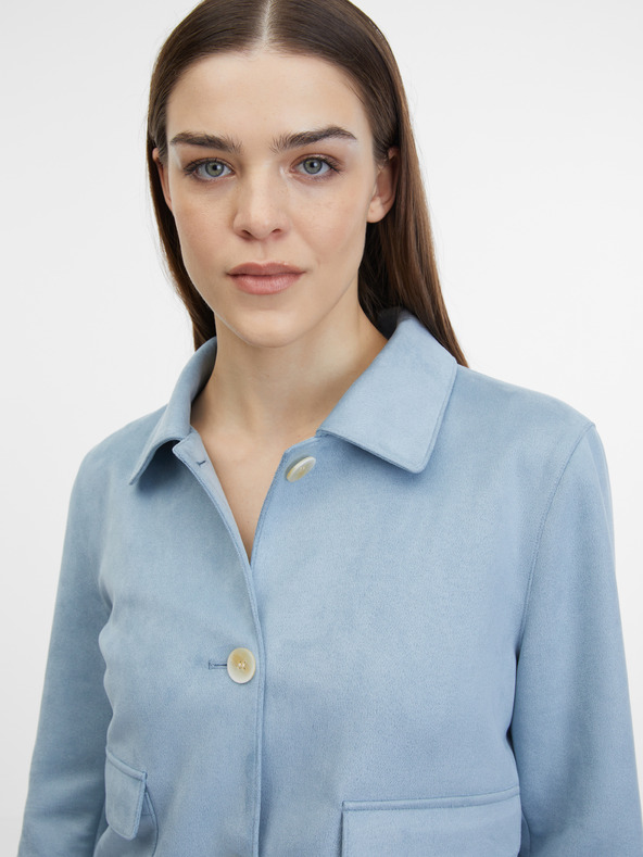 Orsay Синьо дамско якеот велур ORSAY