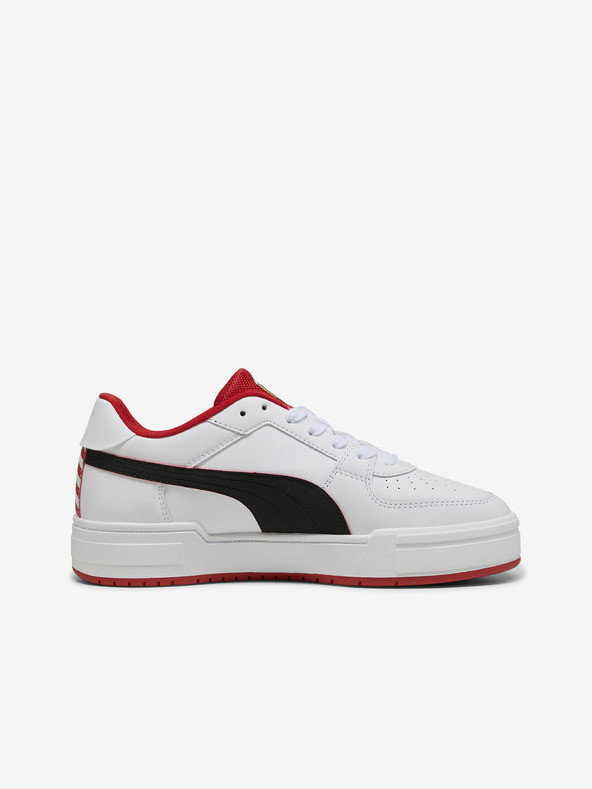 Puma Бели кожени маратонки Puma Ferrari CA Pro