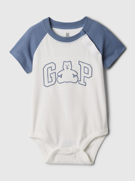 GAP Бебешко боди с логото на Gap