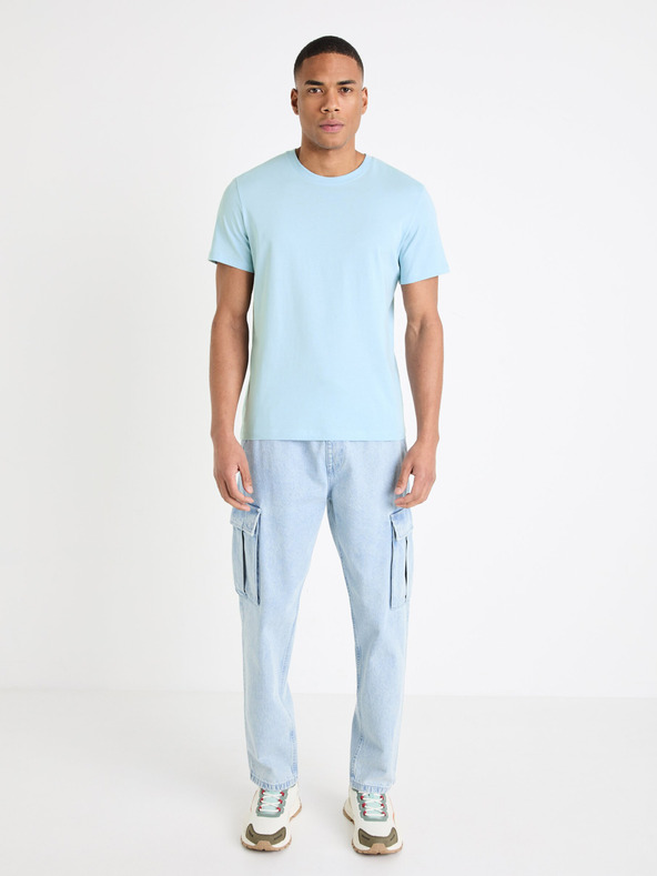 Celio Светлосиня мъжка основна риза Celio Tebase