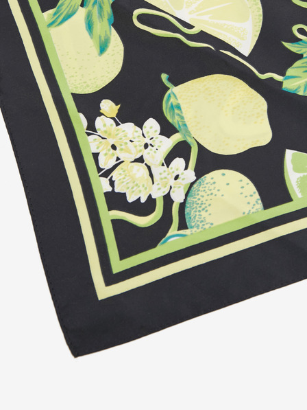 Orsay Черно-жълто дамско фишу с десен ORSAY