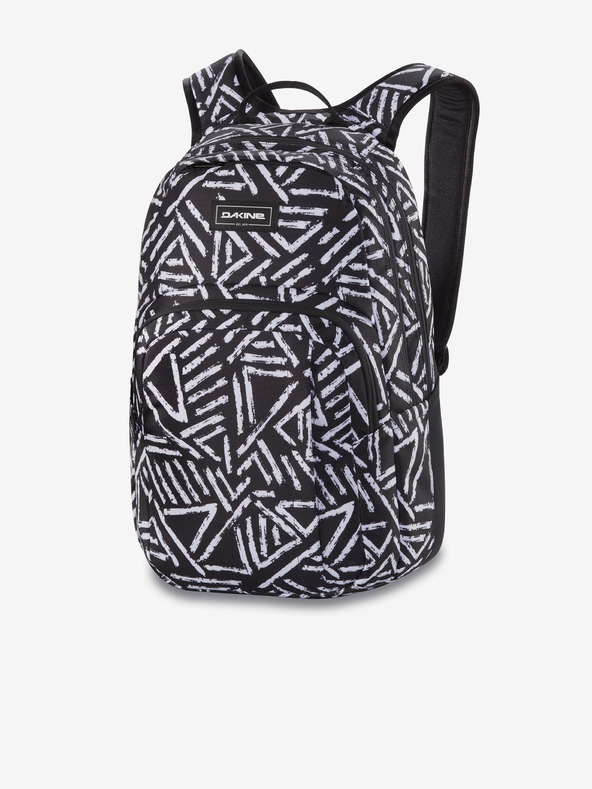 Dakine Бяло и черно Дамска раница с шарка Dakine Campus Medium 25л