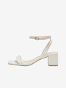 ONLY Кремави дамски сандали с токчета ONLY Hanna-1