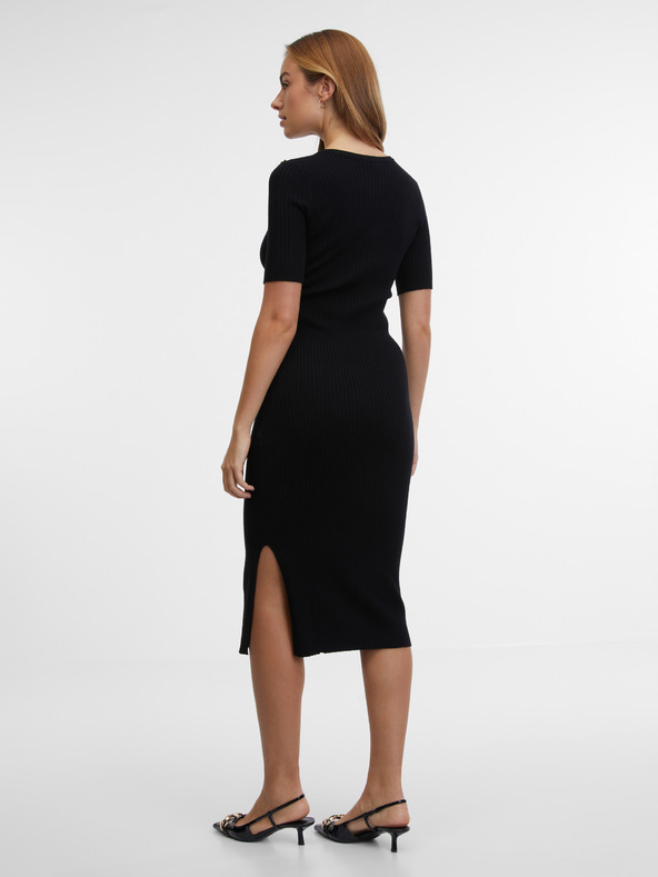 Orsay Черна дамска рокля ORSAY