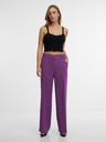 Orsay Лилав дамски straight панталон ORSAY