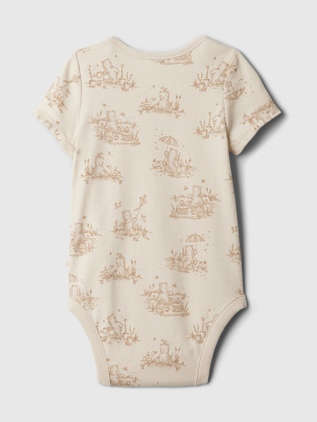 GAP Бебешко щампосани боди GAP