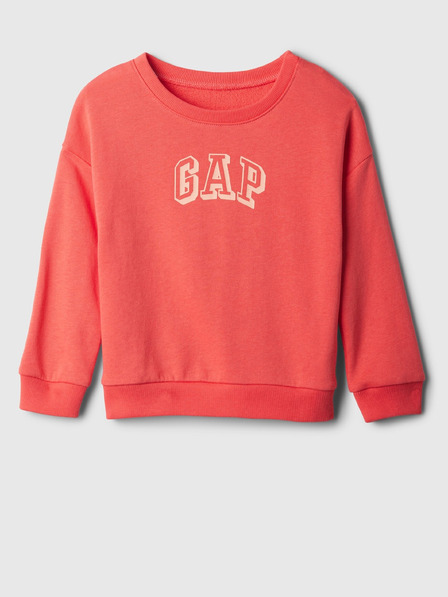 GAP Бебешки суитшърт с логото на GAP