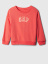 GAP Бебешки суитшърт с логото на GAP