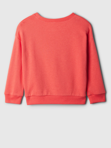 GAP Бебешки суитшърт с логото на GAP