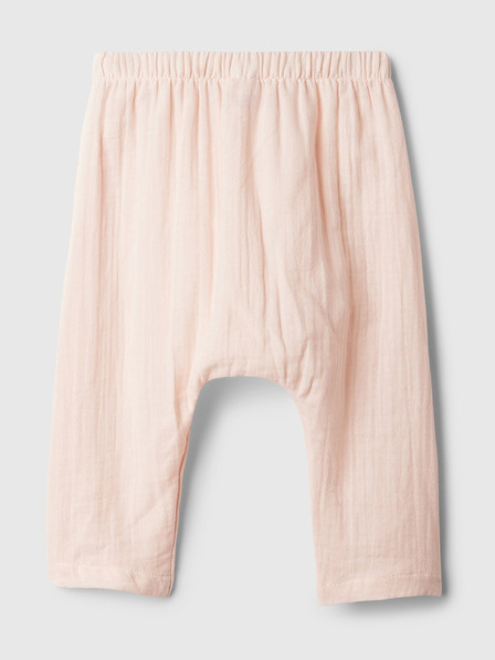 GAP Бебешки памучни панталони GAP