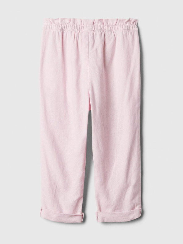 GAP Бебешки ленени панталони GAP