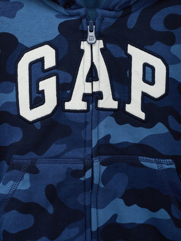 GAP Бебешки суитшърт с логото на GAP