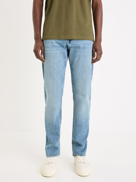 Celio Светлосини мъжки дънки с права кройка Celio C15