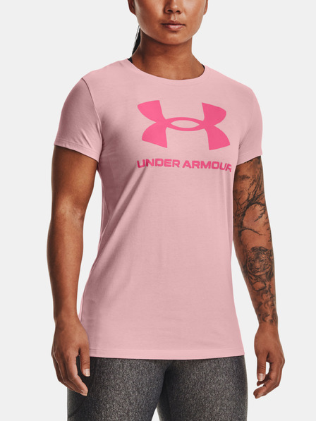 Under Armour Дамска тениска Under Armour UA SPORTSTYLE LOGO SS
