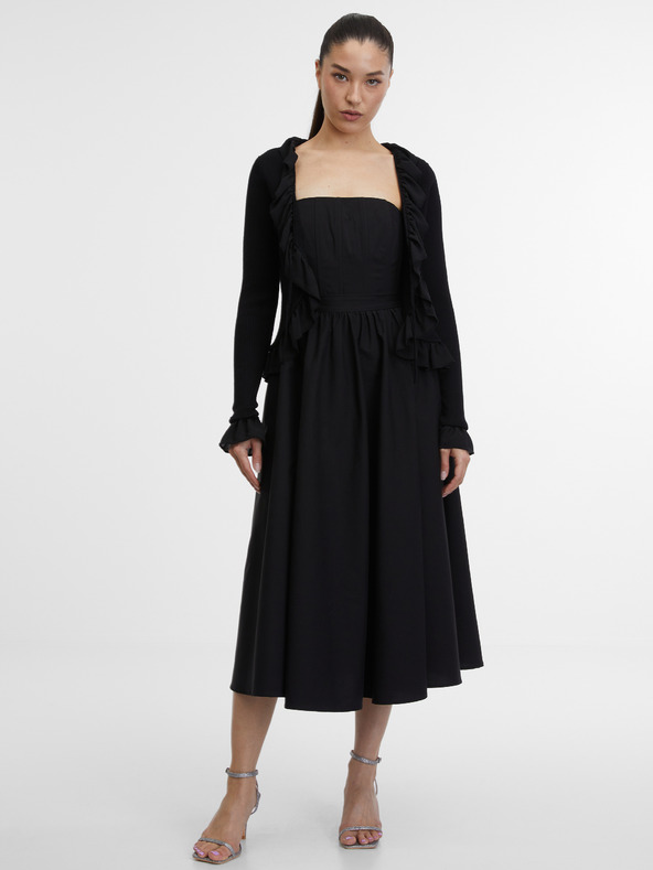 Orsay Черна дамска жилетка ORSAY