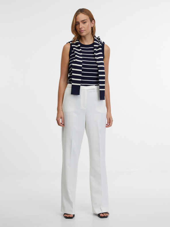 Orsay Тъмносин дамски раиран кардиган ORSAY