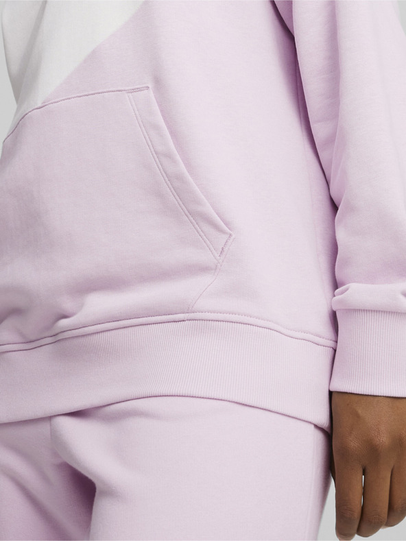 Puma Бяло и розово дамско трико с качулка Puma Power TR