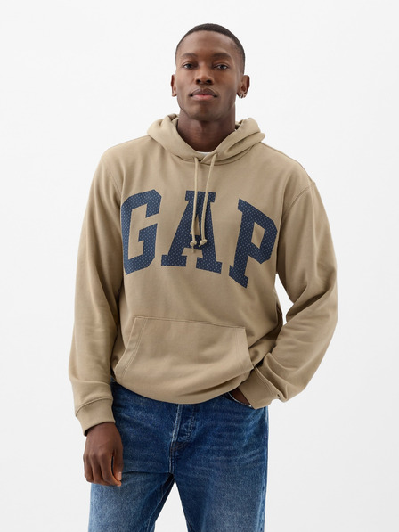 GAP Суитшърт с лого и качулка GAP