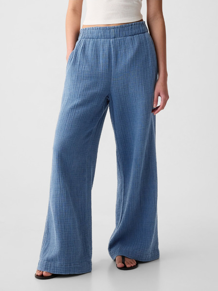 GAP Муселинови широки панталони GAP