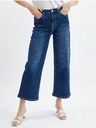 Orsay Тъмносини дамски къси flared fit дънки ORSAY