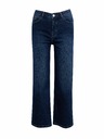 Orsay Тъмносини дамски къси flared fit дънки ORSAY