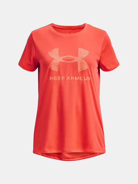 Under Armour Момичешка тениска Under Armour Tech Solid Print Fill BL SSC