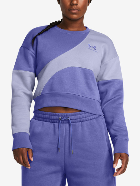 Under Armour Дамско горнище Under Armour Essential Fleece Crop Crew
