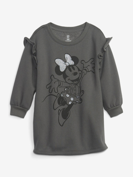 GAP Бебешка суитшъртова рокля Gap & Disney GAP