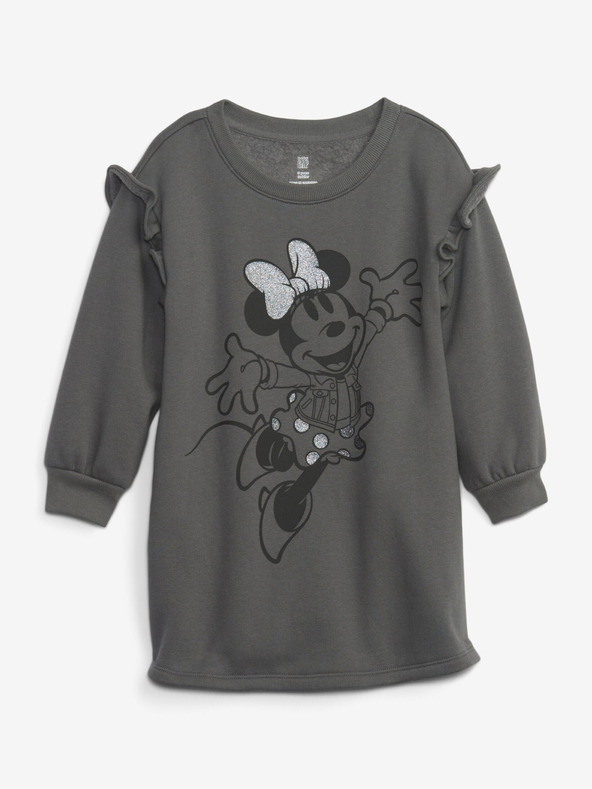 GAP Бебешка суитшъртова рокля Gap & Disney GAP