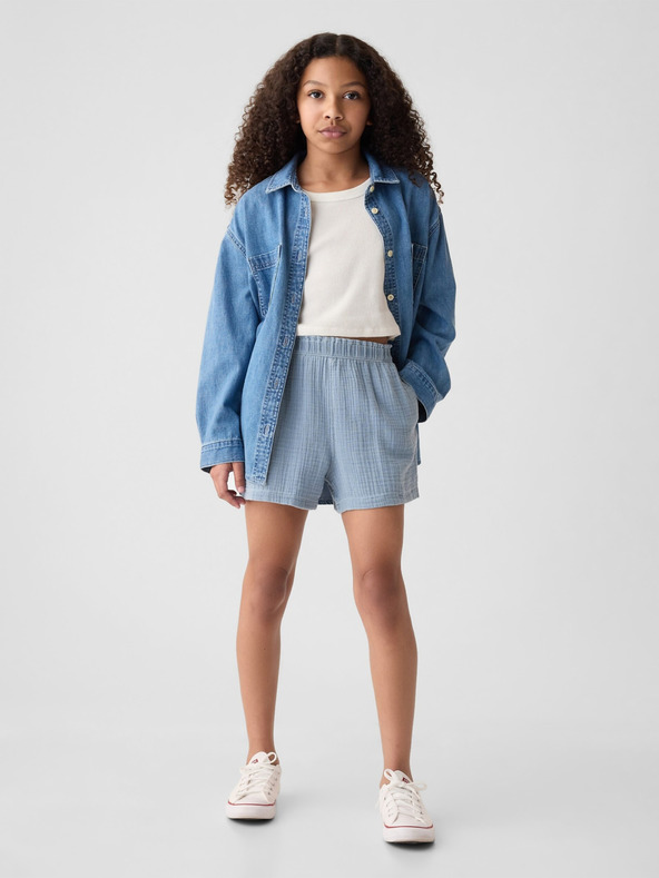 GAP Детски мюсленови шорти GAP