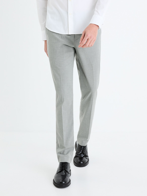Celio Светлосиви мъжки панталони Celio Boamury