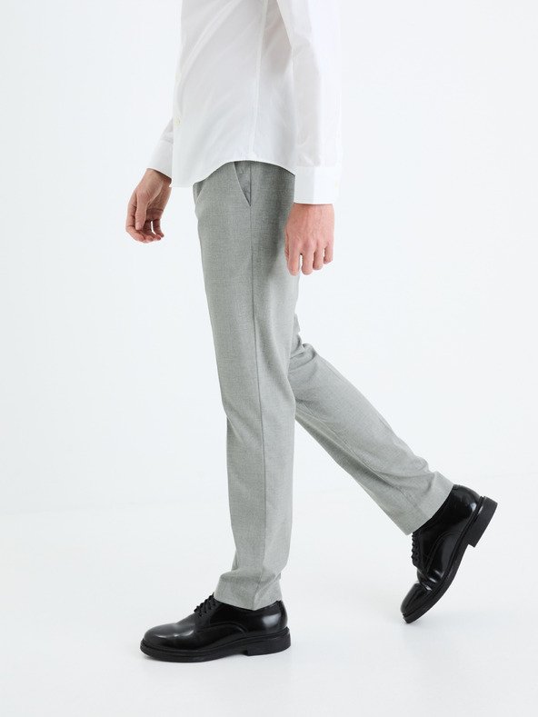 Celio Светлосиви мъжки панталони Celio Boamury
