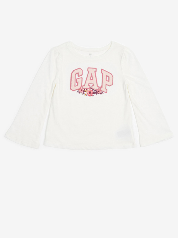 GAP Бебешка тениска с лого Gap GAP
