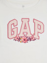 GAP Бебешка тениска с лого Gap GAP
