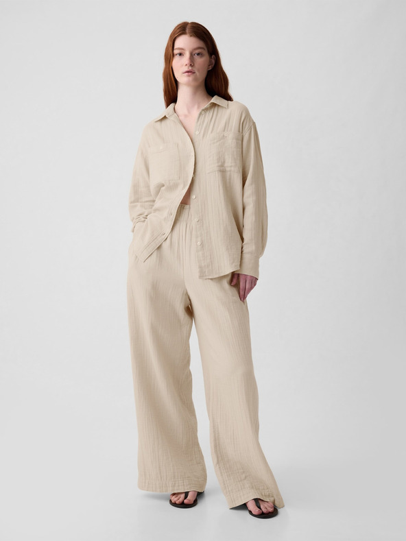 GAP Муселинова риза с големи размери GAP