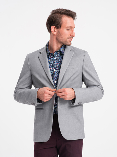 Ombre Clothing Сиво мъжко сако Ombre Clothing