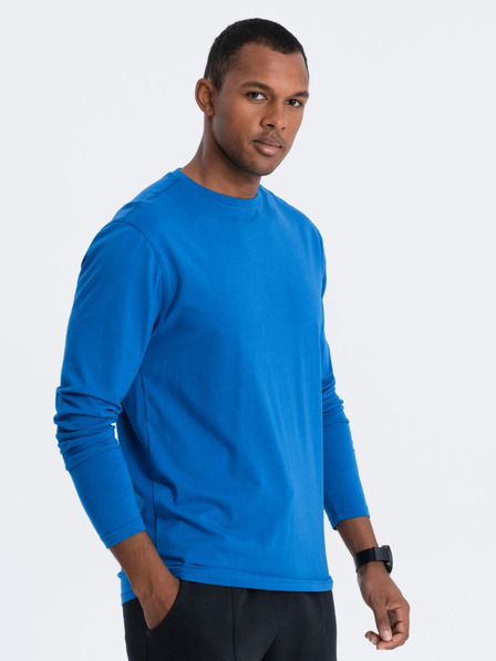 Ombre Clothing Синя мъжка основна риза Ombre Облекло