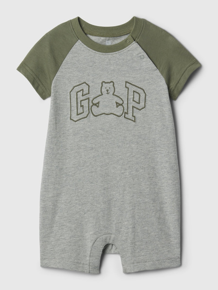 GAP Бебешко короткото гащеризонче Brannan Bear с лого GAP