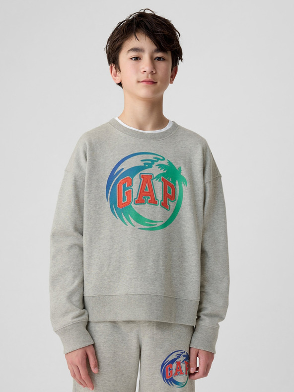 GAP Детски суитшърт с логото на GAP