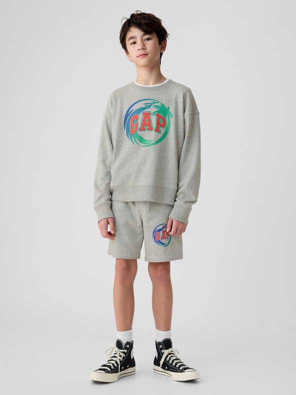 GAP Детски суитшърт с логото на GAP