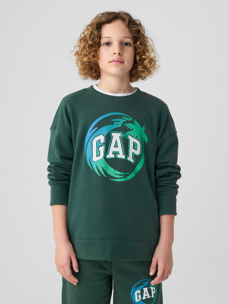 GAP Детски суитшърт с логото на GAP