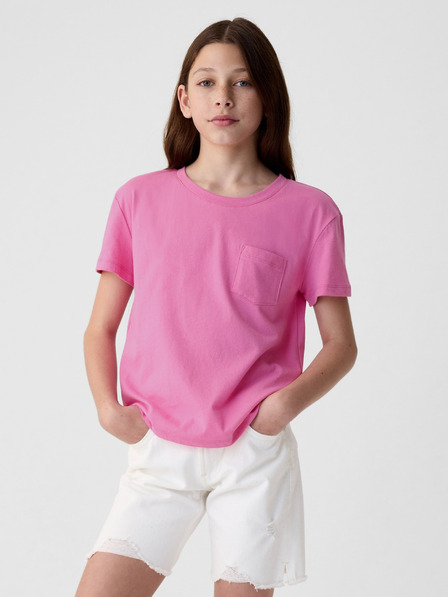 GAP Бебешка памучна тениска GAP