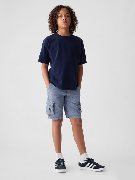 GAP Детски дънкови карго шорти GAP