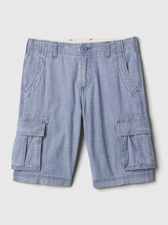 GAP Детски дънкови карго шорти GAP