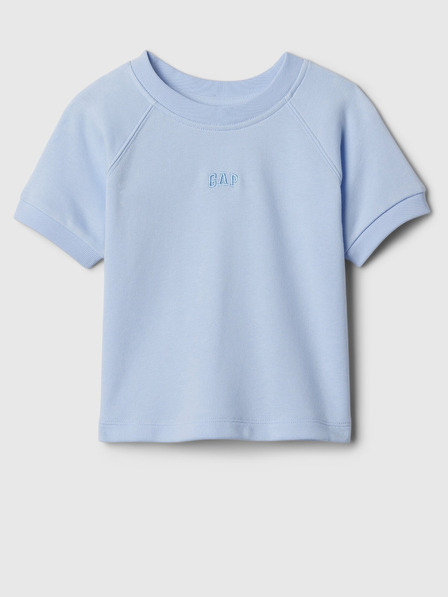 GAP Бебешки суитшърт с къс ръкав GAP