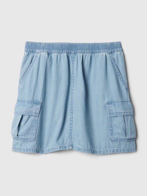 GAP Детска дънкова карго пола GAP