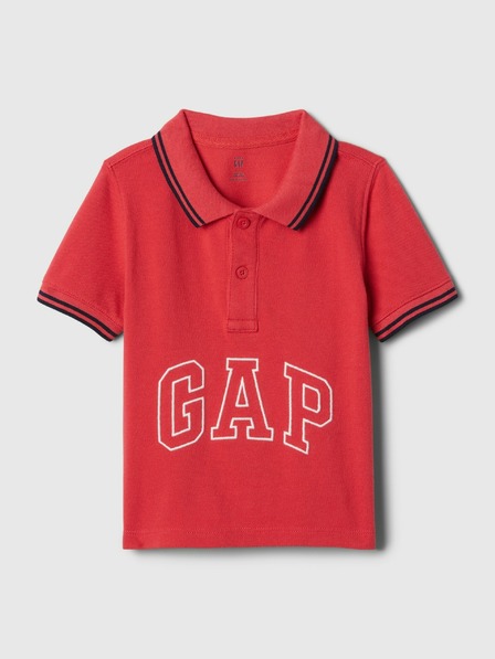 GAP Бебешка поло риза с логото на Gap