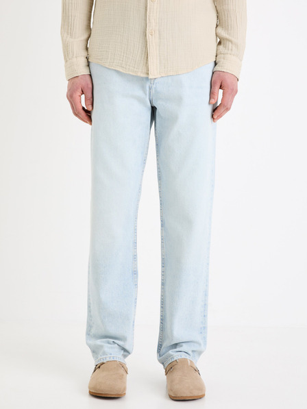 Celio Светлосини мъжки дънки Celio C15 straight Fodroit 30